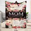 Mother's Day Love Letter Blanket Suitable for sofas,travel, living rooms also a good gift for friends and family Suitable for all seasons.