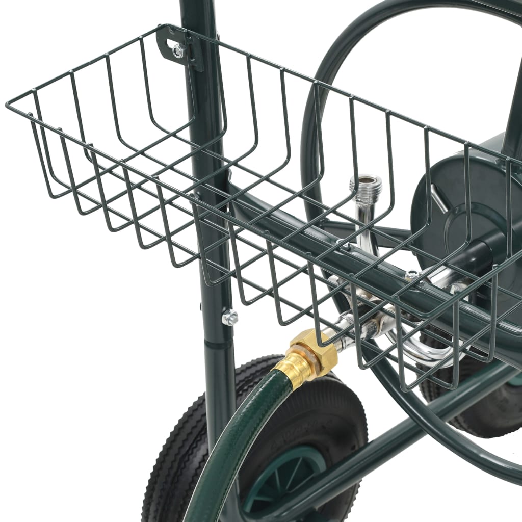 Vidaxl Gartenschlauchwagen mit 1/2" Anschluss, 75 m, Stahl