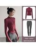 Women's Slim Fit Sports Jacket - Short, Zippered, Ideal for Spring/Autumn Running & Yoga