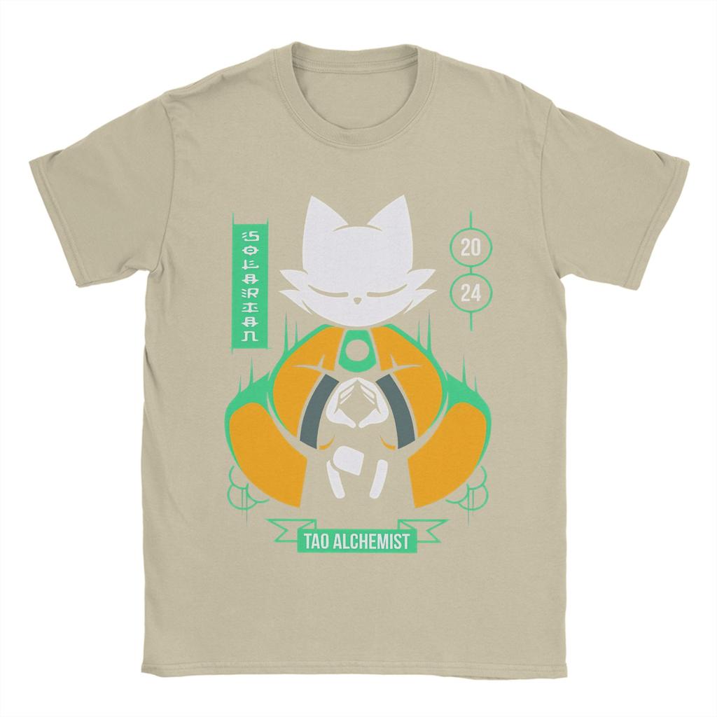 Nine Sols 9 Yi Fangshi Tao Indie Game T-Shirts für Unisex Baumwolle Freizeit-T-Shirt Rundhals-T-Shirts Kurzarm-Oberteile Geschenk
