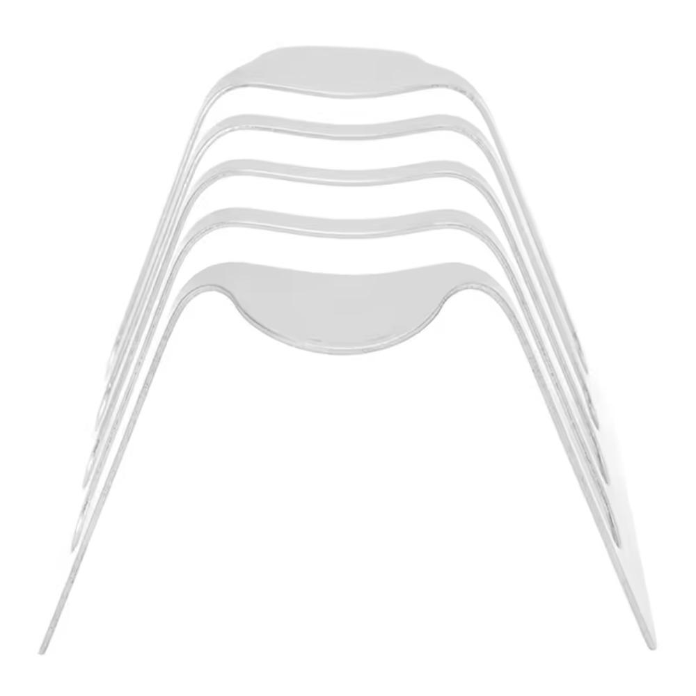 Rust-proof Toast Holder Extended Handle Bread Stand Stainless Steel Toast Rack Breakfast