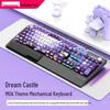 Langtu K1000MOA Mechanical Gaming Keyboard - Wired 104-Key Blue Switch, PBT Keys, for Esports & Office.