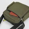 Bolsa Transversal Masculina Oxford Bolsas de Ombro Único Armazenamento de Grande Capacidade Moda Múltiplos Bolsos Bolsa Transversal para Viagem de Negócios Mochila Diária