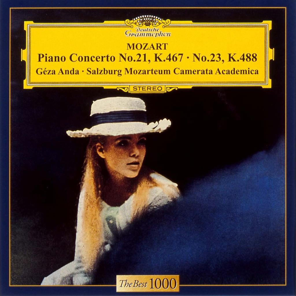 CD ANDA (GÉZA) - Mozart: Piano Concerto Nos. 21 & 23 UCCG5069 Japan Obi Classical