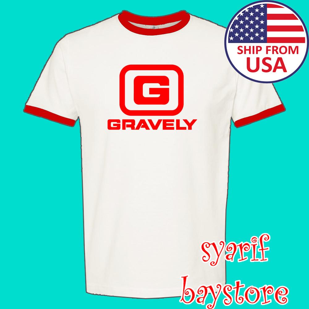 

Gravely Tractor Men#039;s Ringer Red Size S to 3XL Unisex T-Shirt XXXL
