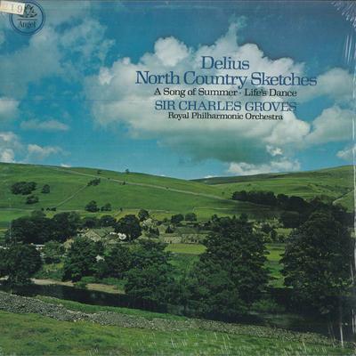 LP Record FREDERICK DELIUS SIR CHARLES GROVE  Delius North Country Sketches S37140 ANGEL 1975 US Classical Used
