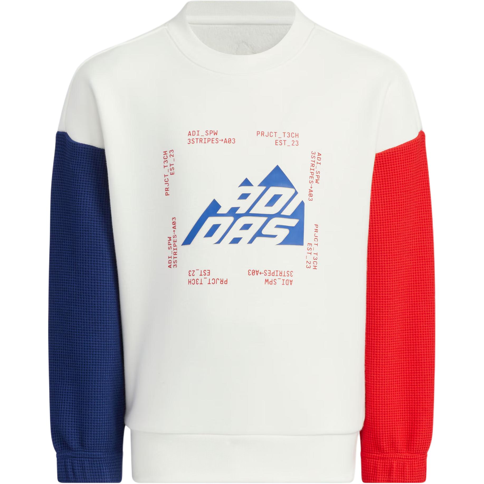 

Adidas Sweatshirt Sportswear Bright White/Black Children Aged 3 7 Years Old JI6189 104