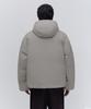 Musinsa Standard Minimal Hooded Down Short Padded Jacket [Grayish Beige]