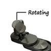 Toggle Push Slider Shiatsu Slider Toy Adult Metal Shiatsu Toy Finger Push Rotating Coin Stress Relief Toy EDC Tactile Slider Gif