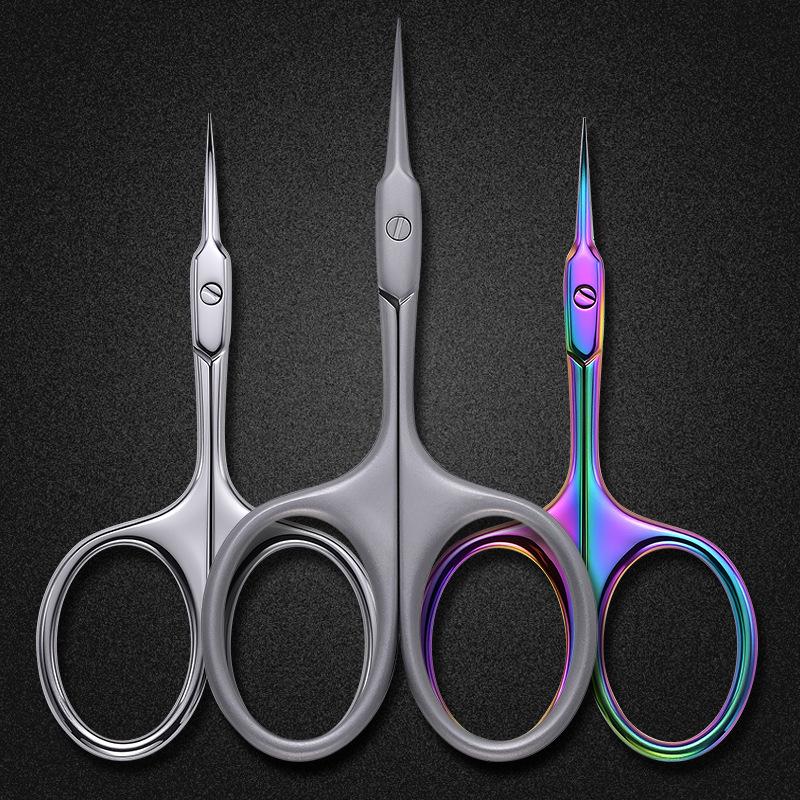 Third-Gen Dead Skin Nippers with Ukrainian Stainless Steel, Front-Set Elbow, Easy-Cut Manicure Scissors