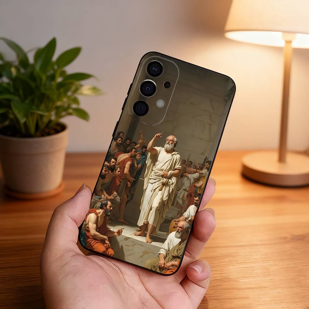 Caravaggio Paintings Phone Case For Samsung S25,S24,S21,S22,S23,S30,Ultra,S20,Plus,Fe,Lite,5G Black Cover