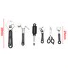 3/4/5/6Pcs Dollhouse Miniature Repair Kits Accessories Miniature Hammer Wrench Garden Tools Doll House Furniture Decoration