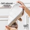 Bo Zong Thick-Soled Plush Warm Slippers