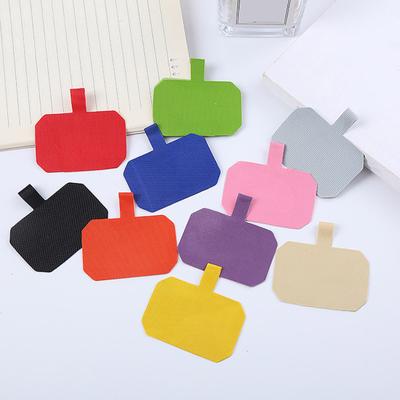 10Pcs Colorful Self-Adhesive Cell Phone Lanyard Patches Mobile Phone Tether Tab Anti-Loss Security Lanyard Connector Strap Replacement Part