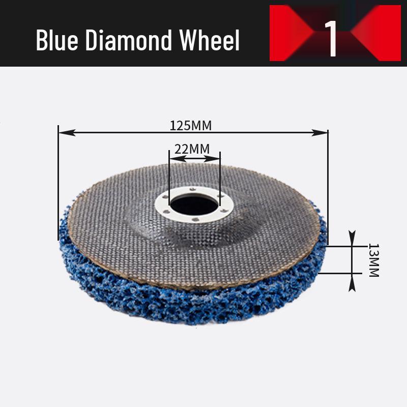 Mansha Rui Black King Kong Grinding Disc for Metal, Rust & Paint Removal, Blue Orchid Purple