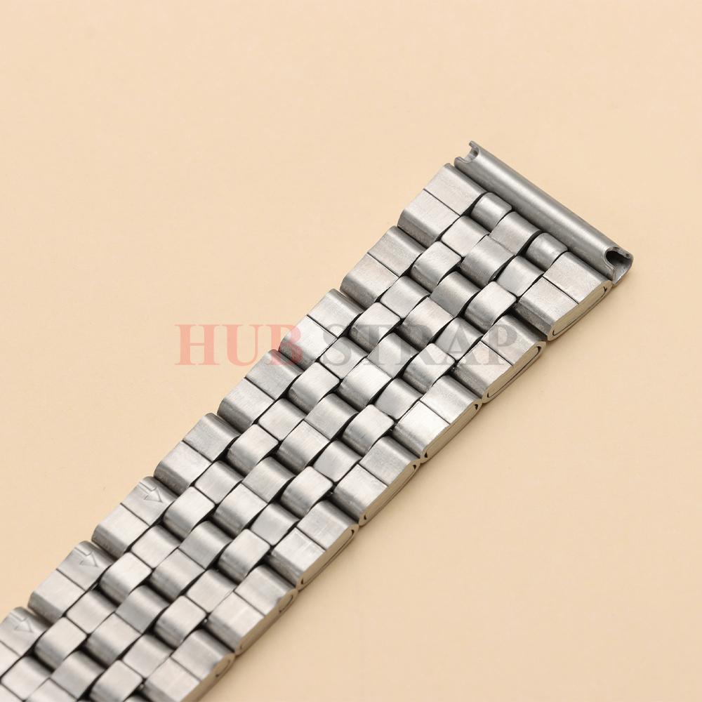 20mm 22mm Edelstahlarmband Mode Silber Neu Smart Universelles Uhrenarmband für Damen Herren Uhrenarmbänder Correas Uhrenzubehör