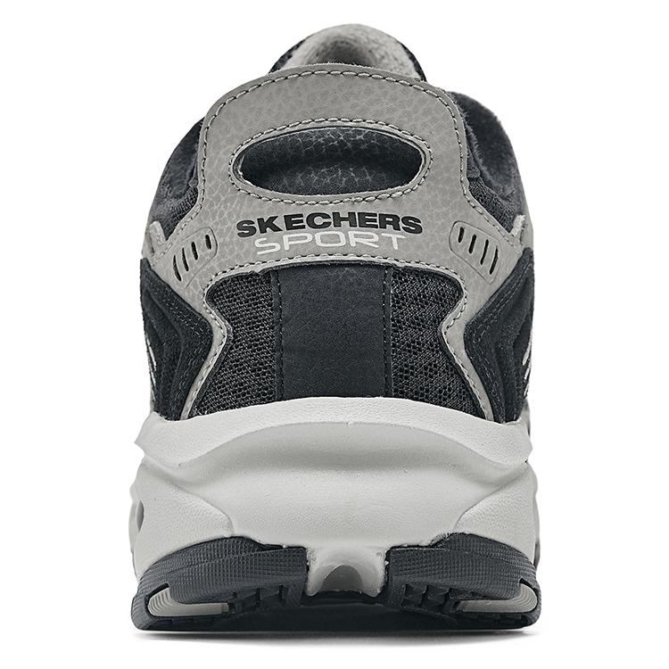 Skechers Vigor 2.0 Comfortable Soft Low-Top Outdoor Functional Shoes Men Shoes Gray Black 237125-CCBK