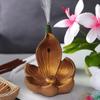 Incense Burner Stick Holder Buddhism Lotus Line Incense Plate Sandalwood Coil Base Temples Yoga Studios Home Decoration New