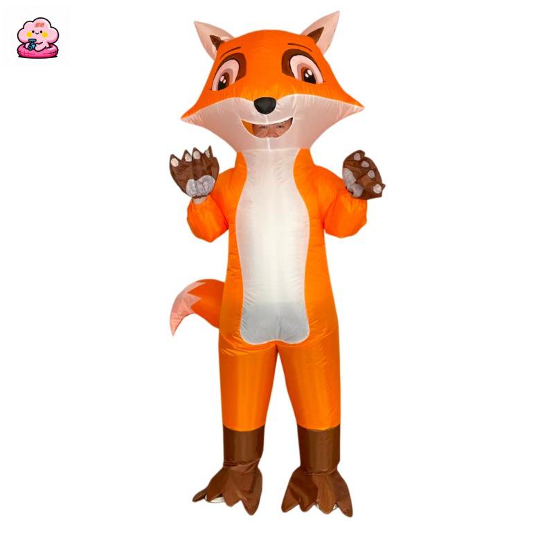 Inflatable Cute Cartoon Turkey Costume for Halloween and Parties