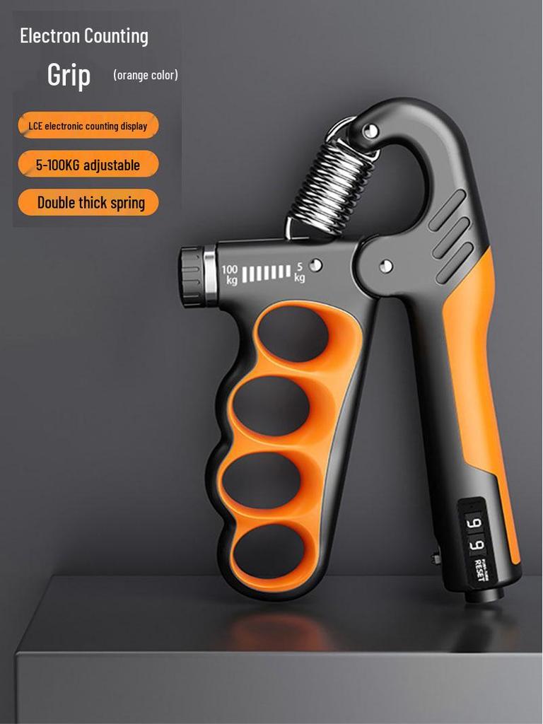 Adjustable Electronic Hand Gripper for Men and Women - Perfect for Adult Muscle Training