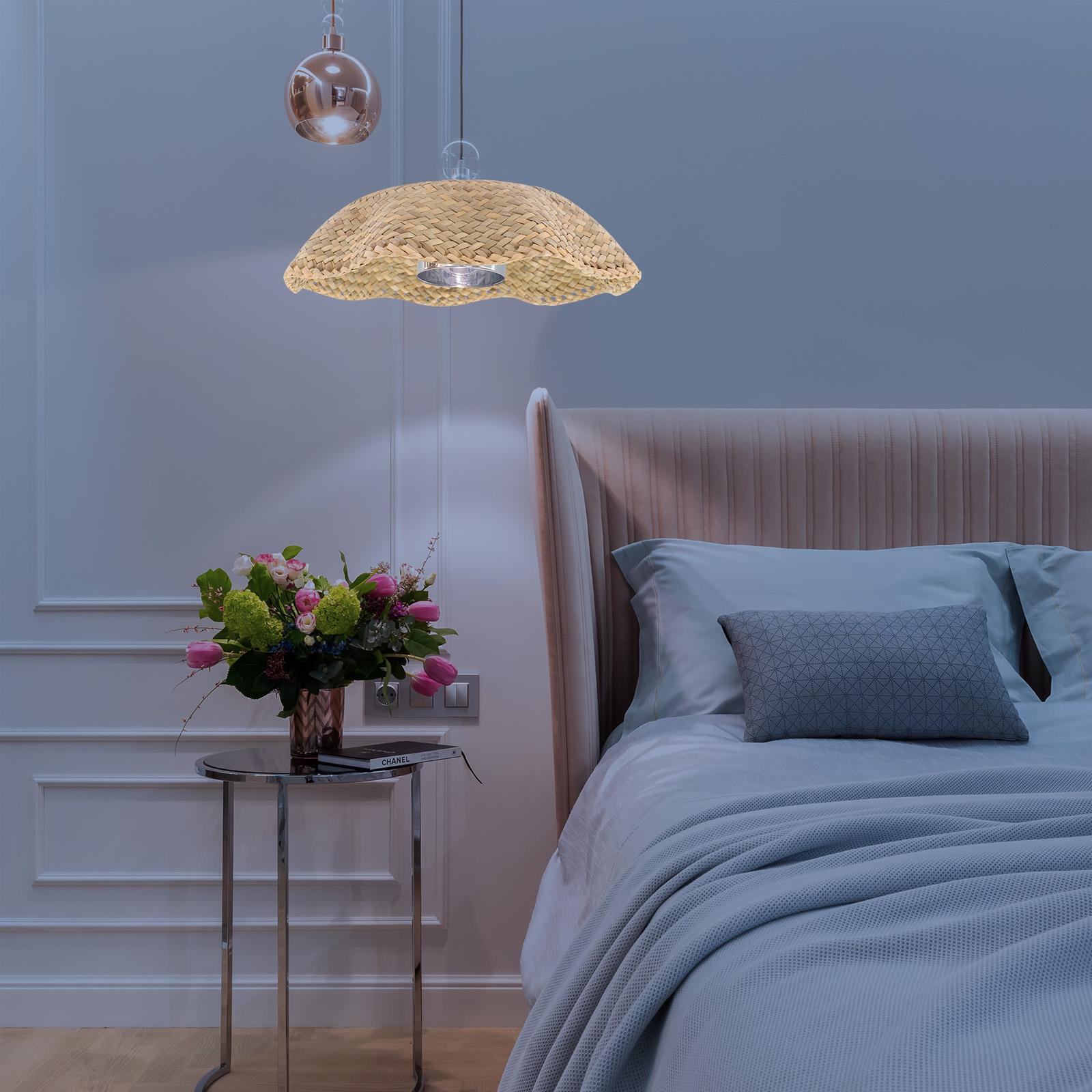 

Woven Lamp Shade Chandelier Light Shade Lamp Cover Home Hanging Light Shade оливковое зеленый