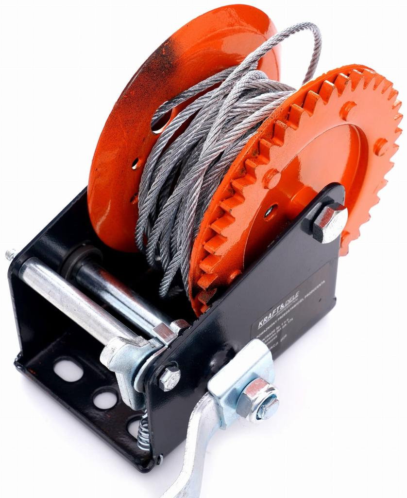 2500lbs KD1312 Cable Crank Winch