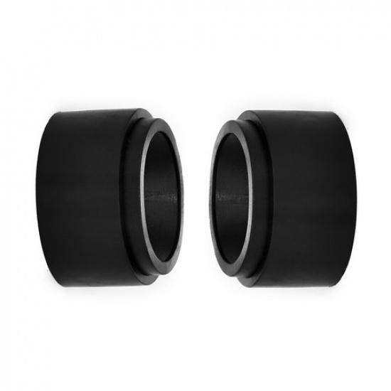 Engine Cover Rubber Mounting 2PCS Black For Mat Plastic New Parts