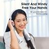 Portable Cooler Fan Hanging Neck Fan USB Bladeless 4000mAh Rechargeable 720 Degree Neckband 4 Air Outlet Fan Handheld Fan