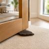 2 Pcs 3.62x1.77x0.79in Heavy Duty Door Stopper TPR Leaf Shape Stopper Under Draft Stopper  for Tiles