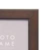 FUJICOLOR Photo 2L size x 2 Brown Frame, Wooden, 4612TK, panels,
