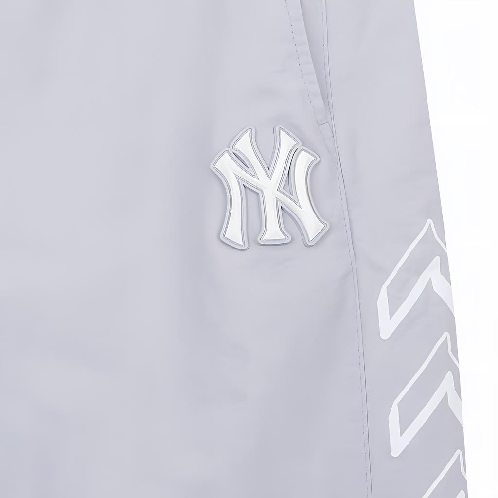 New MLB Knitted Sweatpants Unisex Gray 31WPU9111-50M