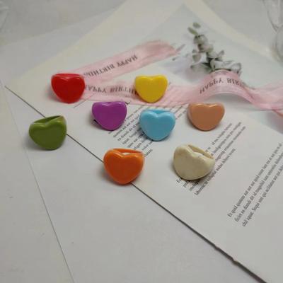 Jewelry Heart Female Sticky Accessories Ring Fashion Exaggerated Cute Index Finger Ring Japanese and Korean Jewelry