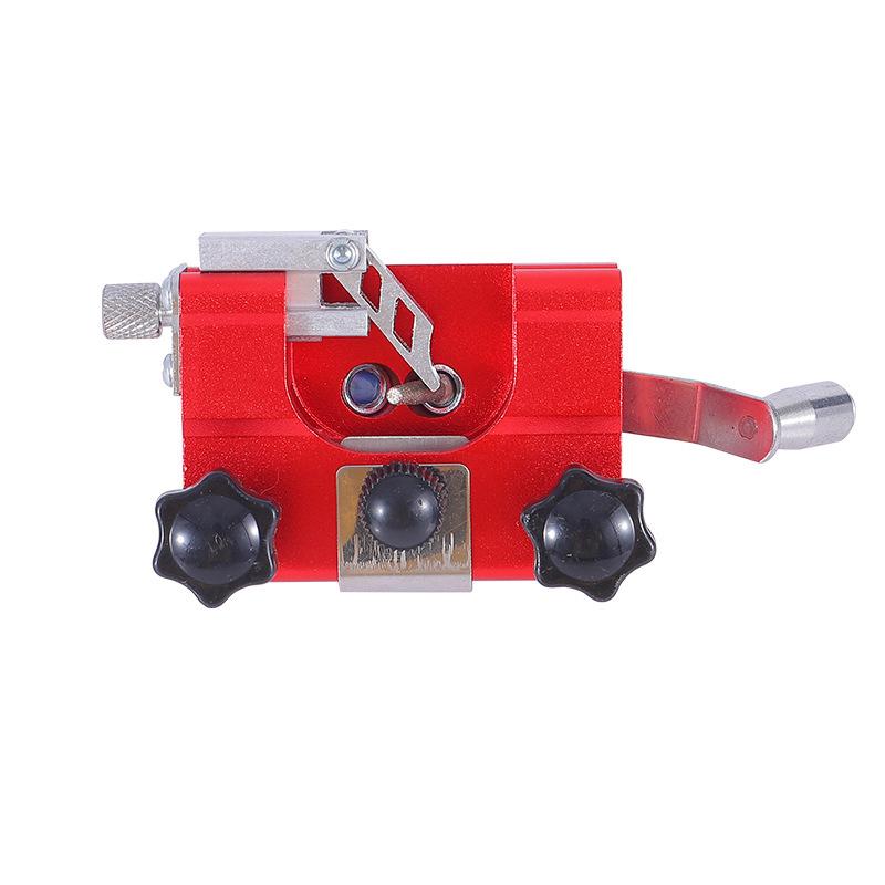 Compact Hand-Crank Chainsaw Chain Sharpener - Lightweight and Portable Electric Saw Chain Grinder