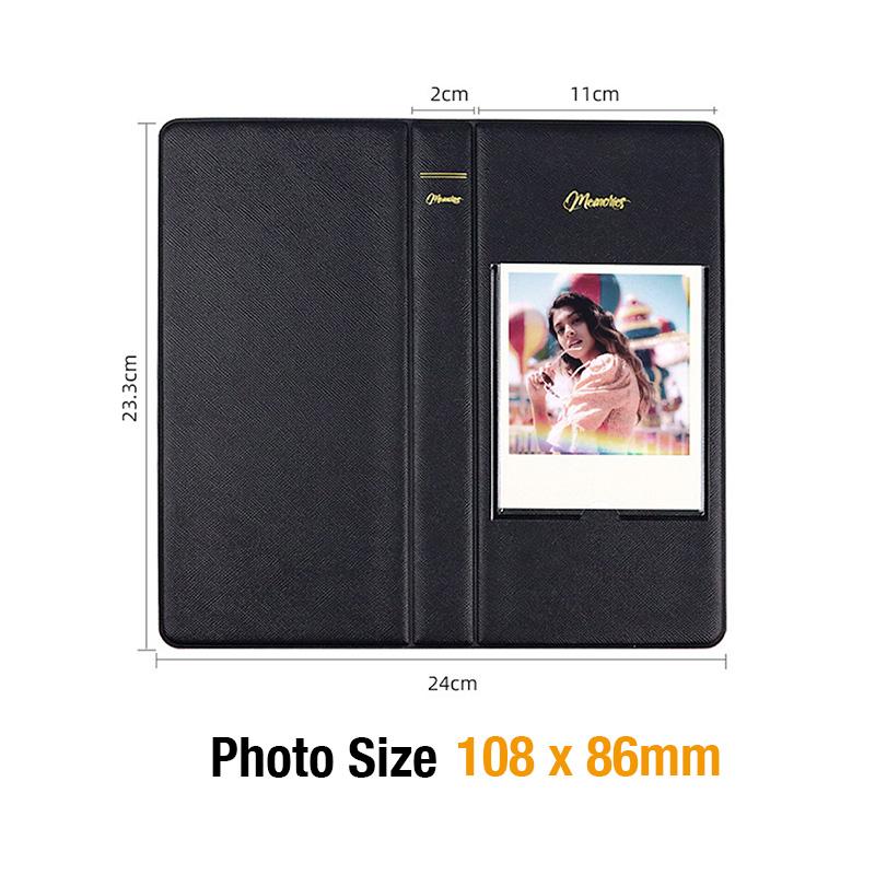 [Film Lab] Photo Album with 64 Pockets for Instax Wide Photo CAC51