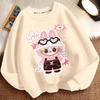 Children's Fashion Round-neck Hoodie, Spring and Autumn Boys' and Girls' Casual Long-sleeved Coat
