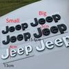 For JEEP Compass Commander Renegade Grand Cherokee Wrangler JK Patriot Liberty Front Hood Badge Rear Trunk  Car Emblem AMV1