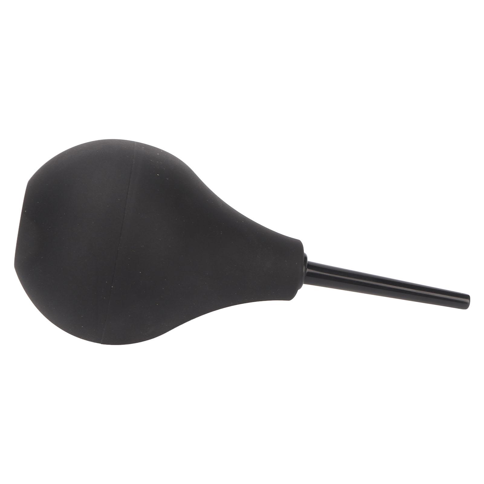 

224ml Enema Bulb Silicone Safe Flexible Enema Bulb Cleaner for Women Postpartum Black