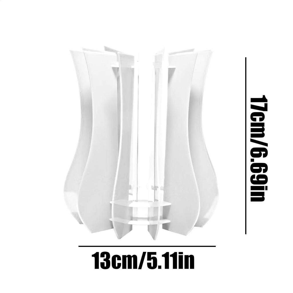 Puzzle Vase Acrylic Vases For Centerpieces Small Desk Decor Fun Bouquet Display Stand For Table Centerpiece Bookshelf Wedding