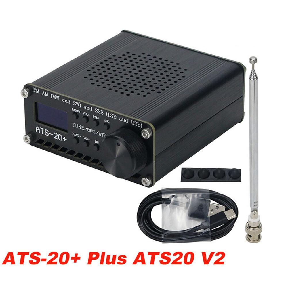 Indoor Radio Listening 89*107*41mm 3.50*4.21*1.61 Inches SI4732 Radio Receiver Full-Band Radio 22 Radio Bands Pre-Configured