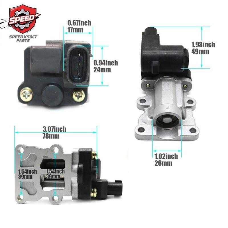 22270-28010 Idle Speed Air Control Valve For Toyota RAV4 RAV 4 2.0L Highlander 2.4L 2001 2002 2003 2004 2227028010 AC282 2H1345
