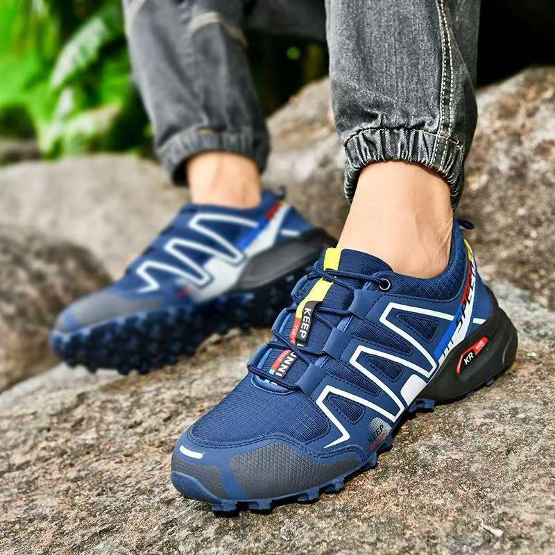 Foreign Trade Men's Shoes 2025 Spring and Autumn New Casual Sports Shoes Trendy Breathable Comfortable Mountaineering Outdoor Men's Shoes