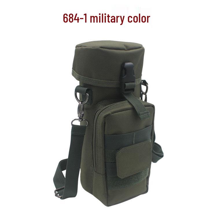 684 Kettle MOLLE Single Shoulder Travel Bag - Mountaineering, Cycling, Sports, and Waist Bag with External Sub Bag