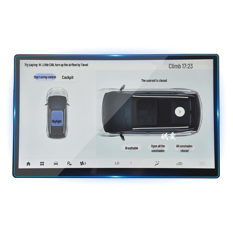 Hycan A06 Navigation and Instrument Screen Protective Film for 24 Models
