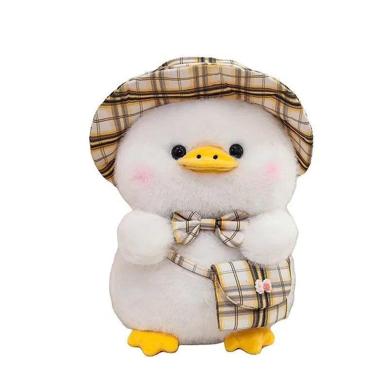 Neues 25/35/45cm Kawaii Süßes Gentleman-Enten-Stofftier Kinderkissenpuppe Innendekoration Jungen und Mädchen Geburtstagsgeschenke 45cm