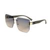 Frameless Trimmed Sunglasses, Fashionable And Simple Sunglasses, Women'S High-End Retro Square Sunglasses