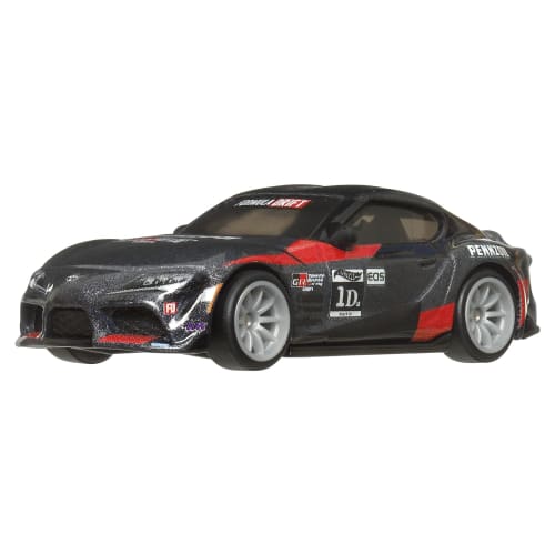 Hot Wheels Boulevard 2021 Toyota GR Supra Vehicle Toy Diecast Car for Ages 3 and Up, Black, HRT56