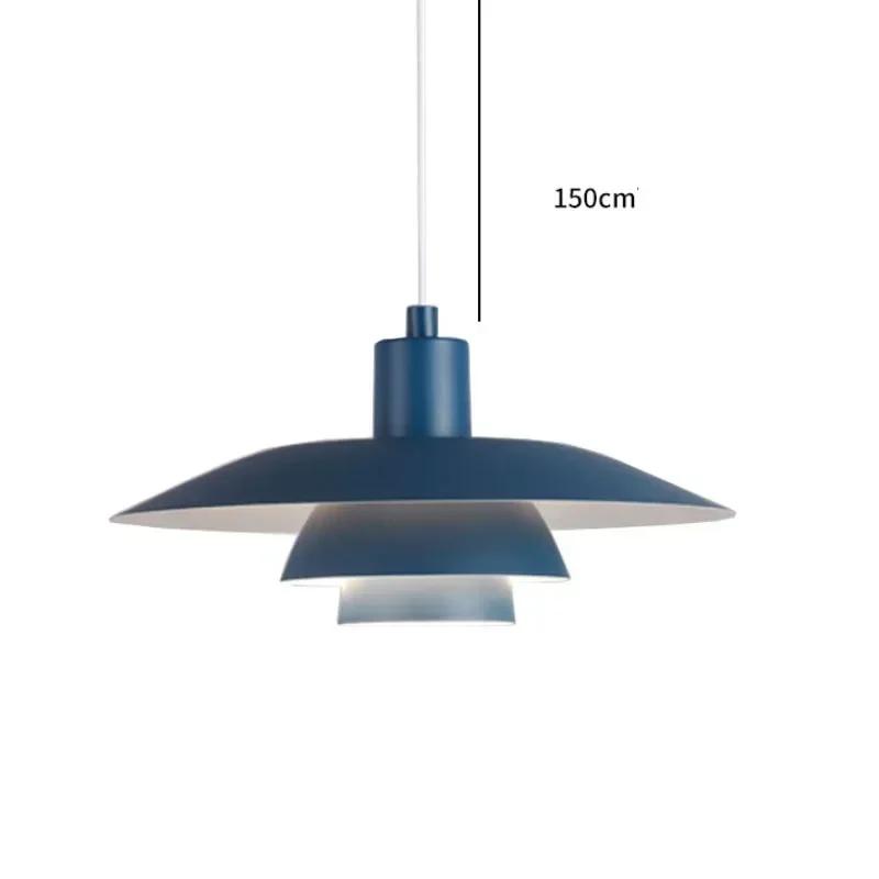 Danish Design Pendant Light High Quality Led Hanging Lamp for Living Room Kitchen Dining Table Chandelier Colorful Droplight