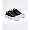 Converse Chuck Taylor All Star Canvas Lift Black 560250c Chuck Taylor All Star Lift Canvas Black 560250c