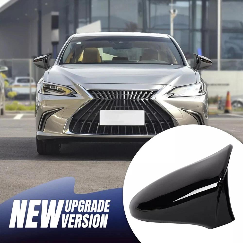 M-Horn Glänzend Schwarze Spiegelkappen für Lexus IS RC 200 300 350 450 2014-2020