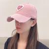 Women's Soft Top Distressed Baseball Cap